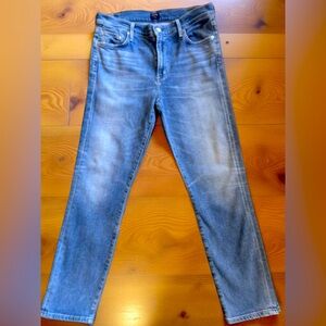 Citizens of Humanity Rocket Crop High Rise Skinny Jeans Size 30